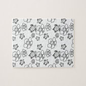 Hawaiian Pattern Adult Coloring Puzzle Legpuzzel (Horizontaal)