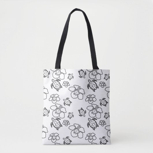 Hawaiian Pattern Adult Colour Full Tas (Voorkant)