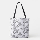Hawaiian Pattern Adult Colour Full Tas (Achterkant)