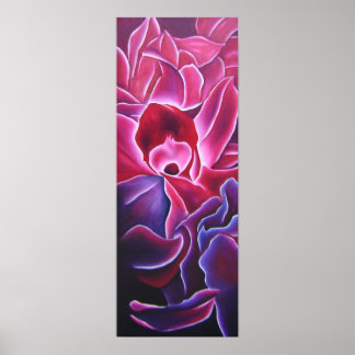 Hawaiian Peace - orchidee in olie met AnF Fine Art Poster