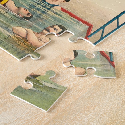 Hawaiian Pearl Divers Circus of the Zee Legpuzzel (Zijkant)