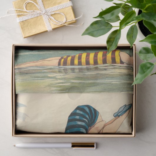 Hawaiian Pearl duiker mannelijk circus Tissuepapier (Geschenk)