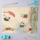 Hawaiian Pearl duiker mannelijk circus Tissuepapier (Craft)