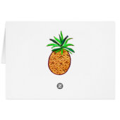 Hawaiian Pineappel Table Number (Achterkant Horizontaal)