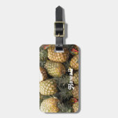 Hawaiian Pineapple Bagagelabel (Voorkant verticaal)