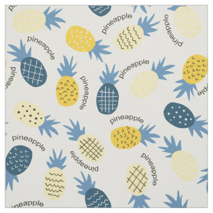 Hawaiian Pineapple Pattern Tropisch ontwerp Stof
