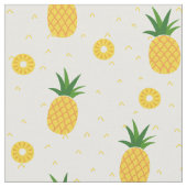 Hawaiian Pineapple Pattern Tropisch ontwerp Stof (Close Up)