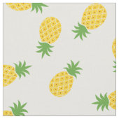 Hawaiian Pineapple Pattern Tropisch ontwerp Stof (Close Up)
