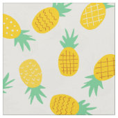Hawaiian Pineapple Pattern Tropisch ontwerp Stof (Close Up)
