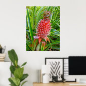 Hawaiian Pineapple Poster (Thuiskantoor)