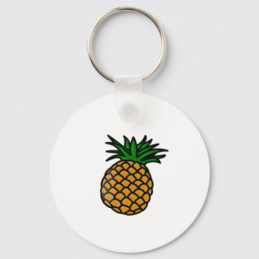Hawaiian Pineapple Sleutelhanger (Voorkant)