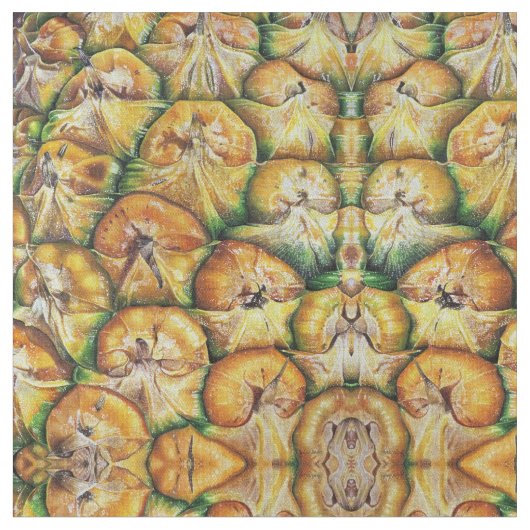 Hawaiian Pineapple Stof (Close Up)