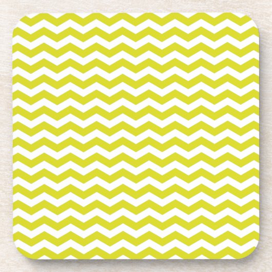 Hawaiian Pineapple Wave Chevron Drankjes Onderzetter (Voorkant)