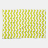 Hawaiian Pineapple Wave Chevron Theedoek (Horizontaal)