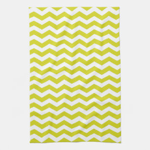 Hawaiian Pineapple Wave Chevron Theedoek