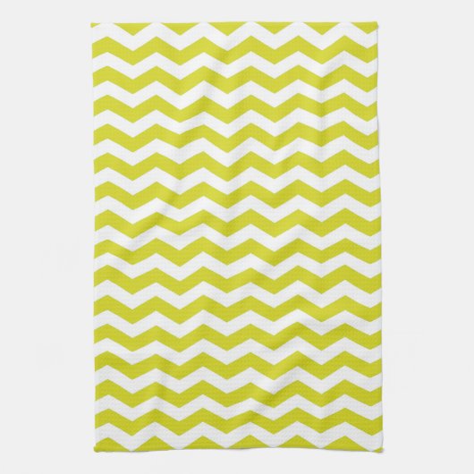 Hawaiian Pineapple Wave Chevron Theedoek (Verticaal)