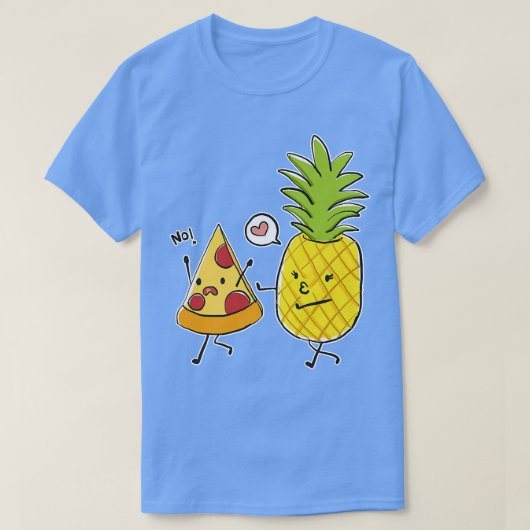 Hawaiian Pizza Pineapple T-shirt (Design voorkant)