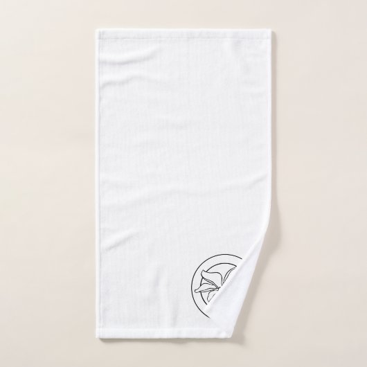 Hawaiian Plumeria Bathroom Towel Set Bad Handdoek (Handdoek)