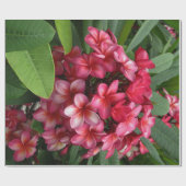 Hawaiian Plumeria Cadeaupapier (Vlak)