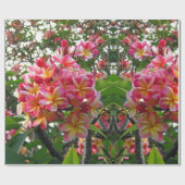 Hawaiian Plumeria Cadeaupapier (Vlak)