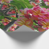 Hawaiian Plumeria Cadeaupapier (Hoek)