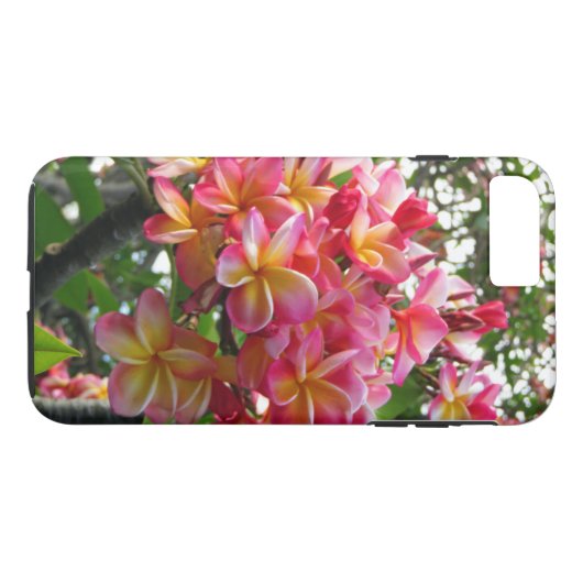 Hawaiian Plumeria Case-Mate iPhone Case (Achterkant (Horizontaal))