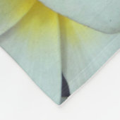 Hawaiian Plumeria Fleece Deken (Hoek)