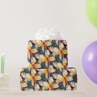 Hawaiian Plumeria Flower Cadeaupapier