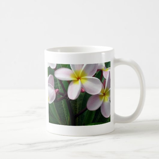 Hawaiian Plumeria Flowers Koffiemok (Rechts)