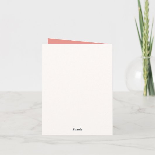 Hawaiian Plumeria Frangipani Happy Birthday Kaart (Achterkant)