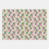 Hawaiian Plumeria Gift Wrap Inpakpapier Vel (Voorkant 3)