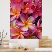 Hawaiian Plumeria Poster (Keuken)