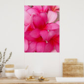 Hawaiian Plumeria Poster (Keuken)