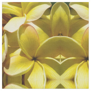 Hawaiian Plumeria Stof