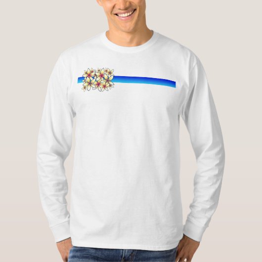 Hawaiian Plumeria T-shirt (Voorkant)