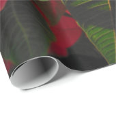 Hawaiian Poinsettia Cadeaupapier (Rol Hoek)