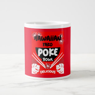 Hawaiian Poke Bowl Tako Poke Grote Koffiekop