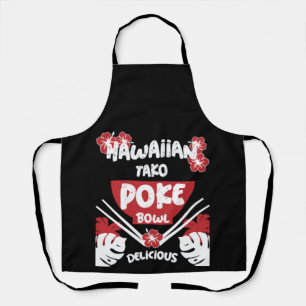 Hawaiian Poke Bowl Tako Poke Schort