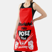 Hawaiian Poke Bowl Tako Poke Schort (Insitu)