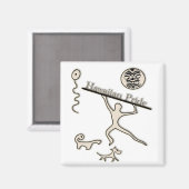 Hawaiian Pride Magneet (Voorkant / Achterkant)