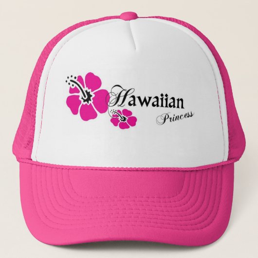 Hawaiian Princess Trucker Pet (Voorkant)