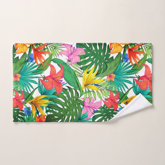 Hawaiian Print Bad Handdoek (Handdoek)