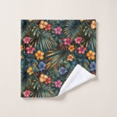 Hawaiian Print Bad Handdoek (Wasdoekje)