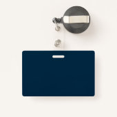 Hawaiian Print Badge (Achterkant met intrekbare)