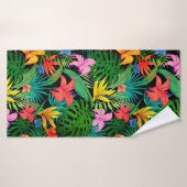 Hawaiian Print Badhanddoek (Badhanddoek)