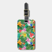 Hawaiian Print Bagagelabel (Voorkant verticaal)