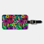 Hawaiian Print Bagagelabel (Voorkant horizontaal)