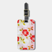 Hawaiian Print Bagagelabel (Voorkant verticaal)