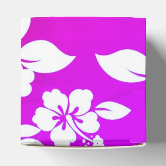 Hawaiian Print Bedankdoosjes (Bovenkant)
