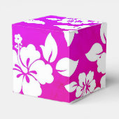 Hawaiian Print Bedankdoosjes (Achterkant)